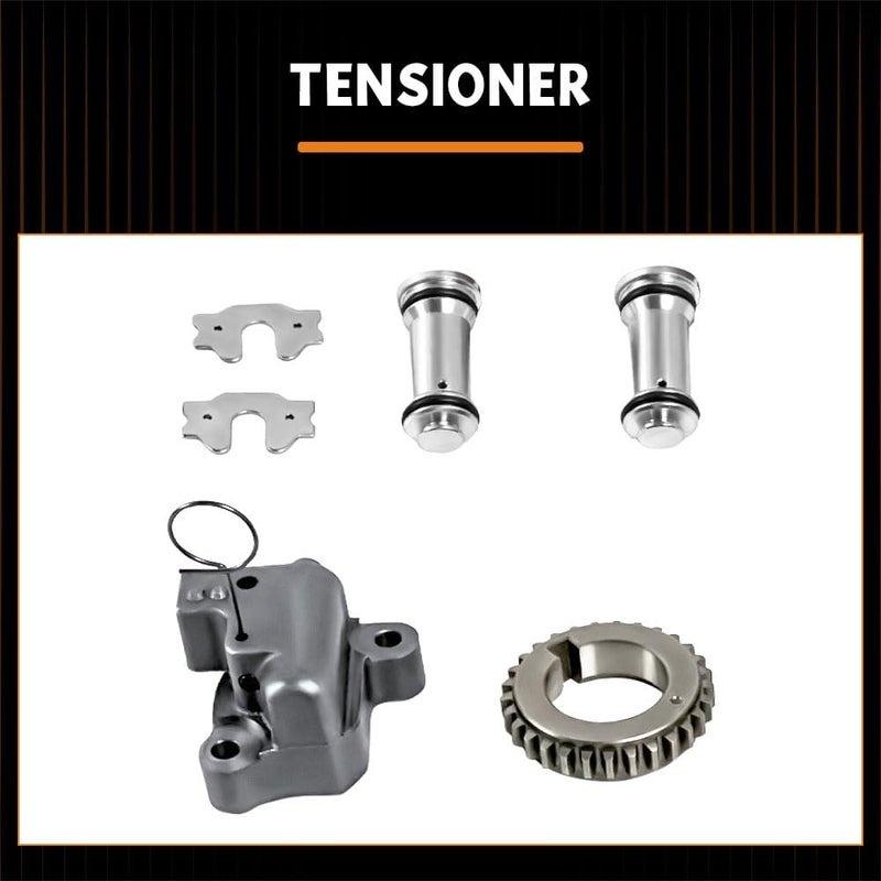 loosoo Engine Timing Chain Kit with Tensioner & Guide Compatible with 2011-2017 F150 Flex Taurus Edge Explorer Mustang Lincoln MKS MKX MKZ 3.7L 3.5L - Image 4